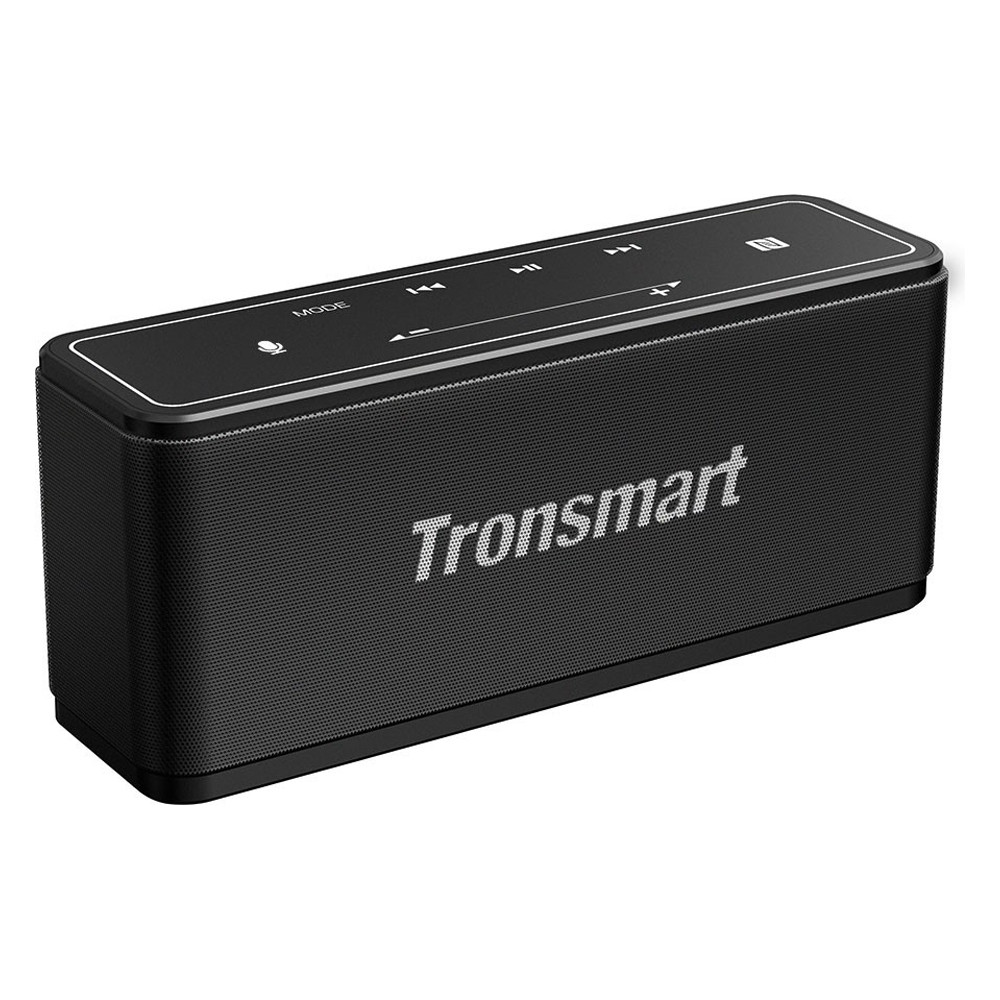 Бездротова колонка Tronsmart Mega, Bluetooth 5.0, AUX, 40Вт, TWS, NFC, DSP, 15ч, Колір Чорний