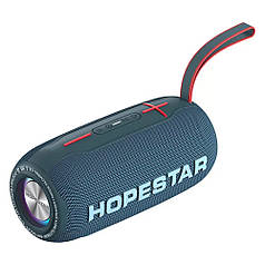 Бездротова колонка Bluetooth Hopestar H49, 10 Вт, TWS, AUX/TF/USB, 6ч, IP5X, Синя