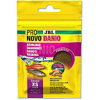 Корм JBL Pronovo Danio Grano XS для дрібних барбусів та даніо, гранульований, 20 мл, 16 г