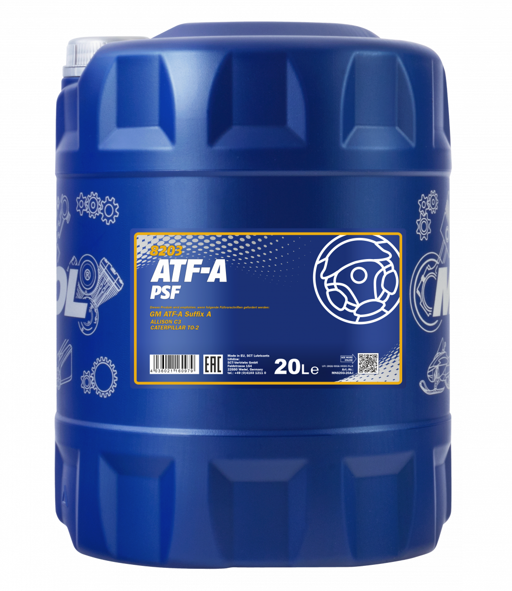 Трансмісійне масло Mannol ATF-a 20л