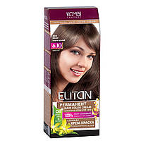 Стійка крем-фарба для волосся «Elitan» 6.10 Темно-русявий