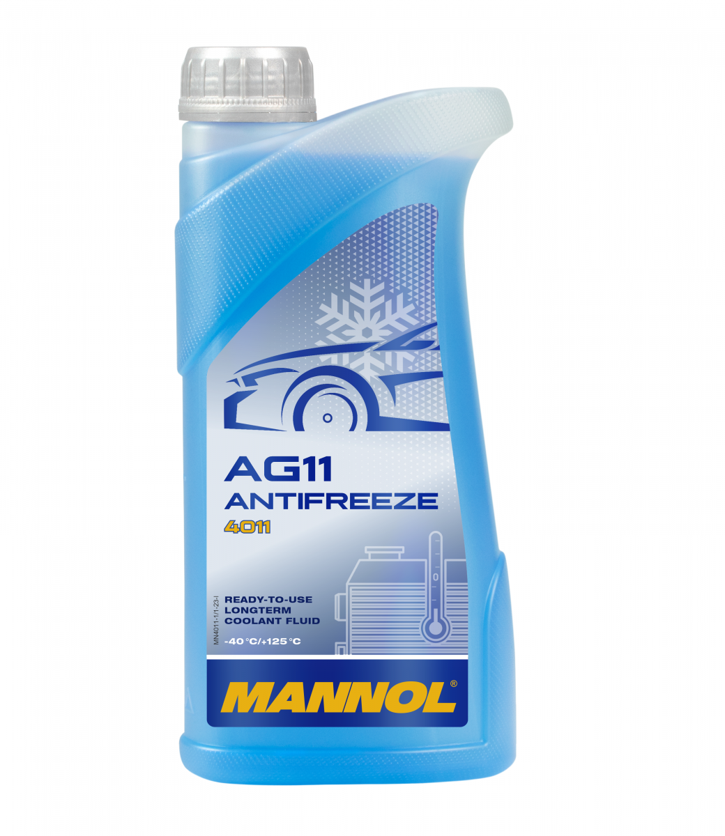 Mannol Antifreeze AG 11 -40 блакитний 1л