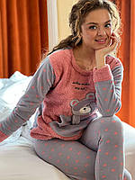 Теплі піжами. Домашній костюм для жінок. Одяг для дому і відпочинку., фото 4