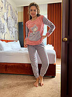 Теплі піжами. Домашній костюм для жінок. Одяг для дому і відпочинку., фото 5
