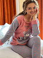 Теплі піжами. Домашній костюм для жінок. Одяг для дому і відпочинку., фото 7