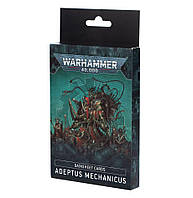 Игровой набор GW - WARHAMMER 40000: DATASHEET CARDS - ADEPTUS MECHANICUS (10TH ED.) (ENG)