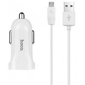 Автомобільний зарядний пристрій Hoco Z2 1 USB 1.5 A + Lightning cable
