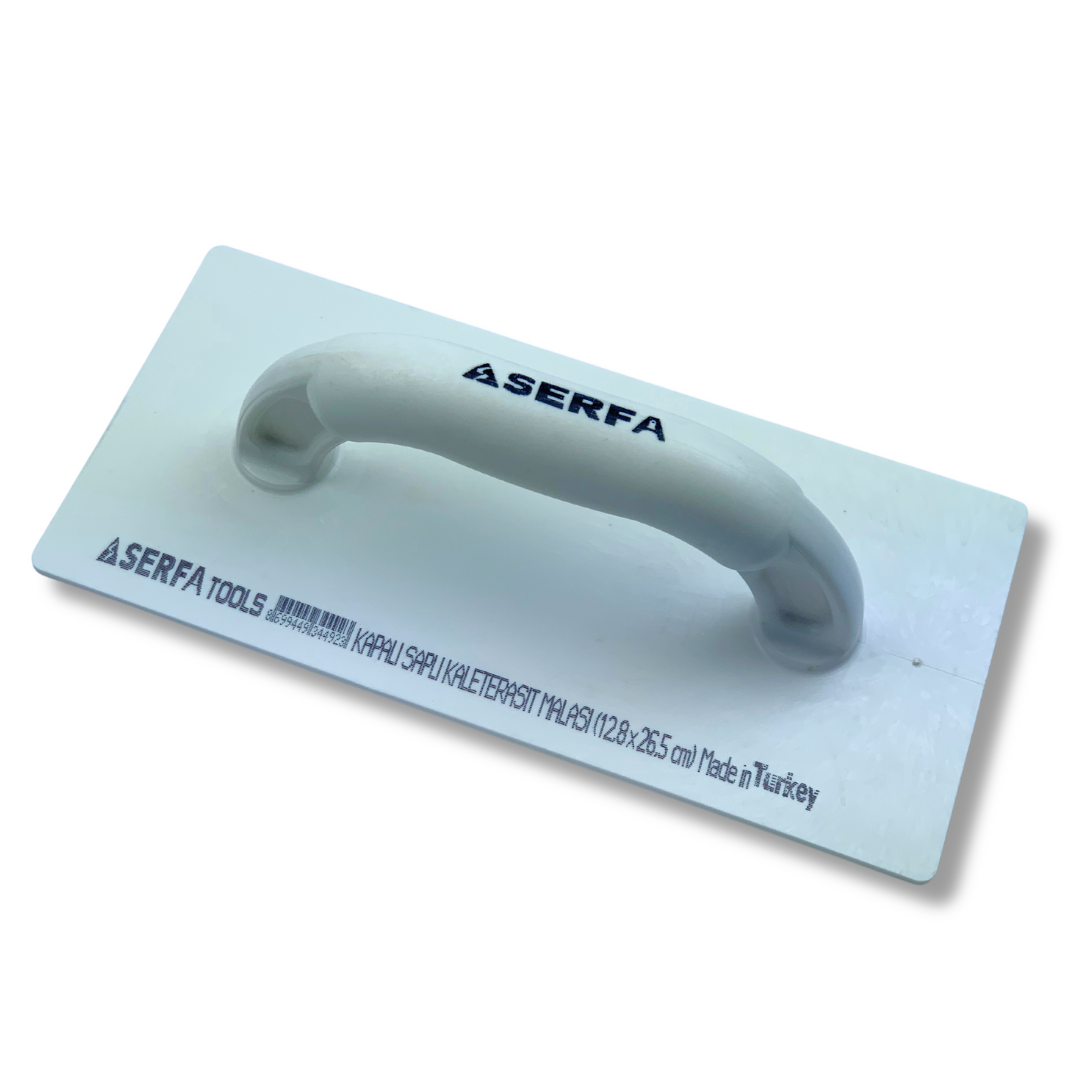 Тертка штукатурна пластикова 12,8/26,5 см Ready Plaster Trowel Open Handle, біла (492)
