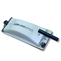 Тертка шліфувальна пластикова ручна 9/22,5 см Palm Head Emery Trowel, біла (496)