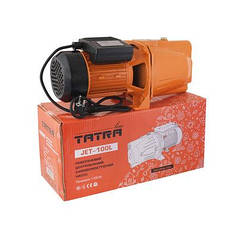 Насос поверхневий відцентровий TATRA JET100L (Чугун) P=1,1 кВт, Q=3,4м3год, (57 л/м) H=35, Польща