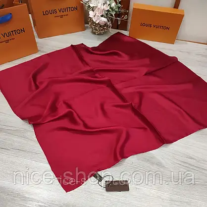 Хустка Louis Vuitton шовкова 110/110 см, фото 3
