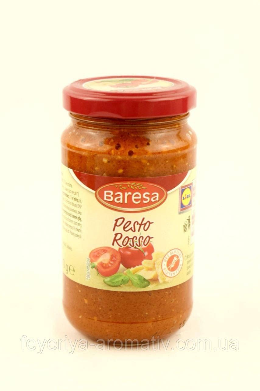 Томатно-сирний соус Baresa Pesto Rosso, 190г (Італія)