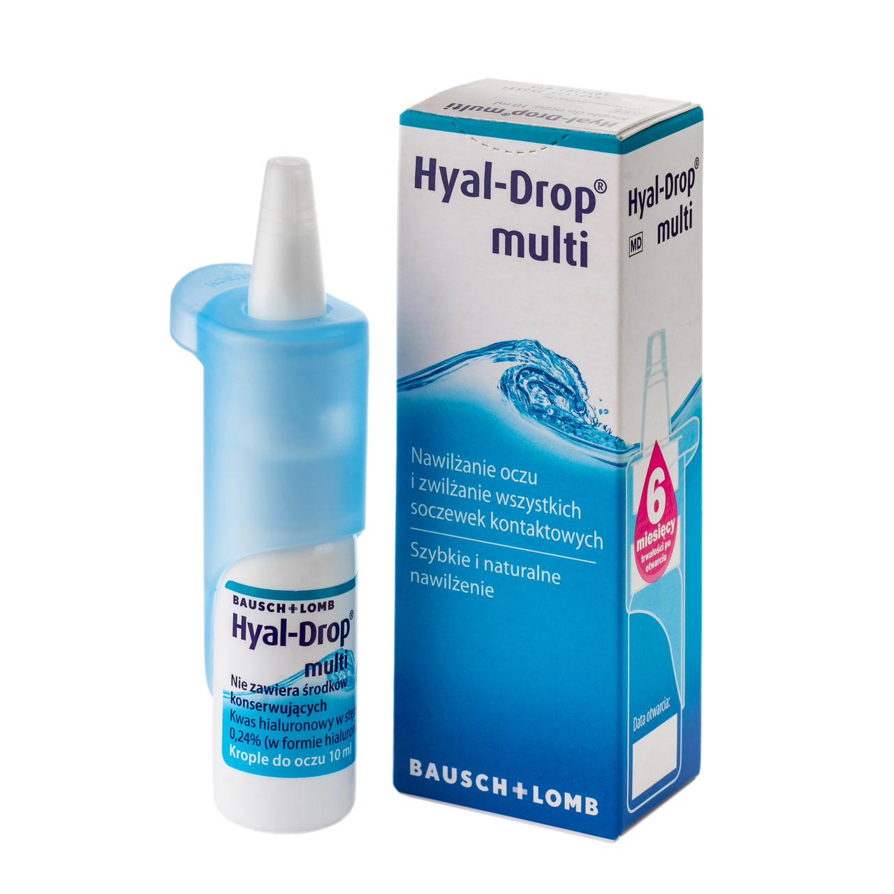 Капли для глаз Bausch +Lomb Hyal-Drop Multi 10 мл (ID#1647373467), цена ...