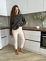 Мʼяка піжама жіноча. Затишний домашній костюм. Теплий одяг для дому., фото 2