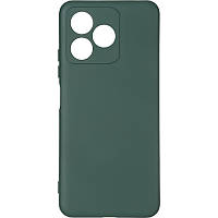 Чохол Fiji Full Soft Premium для Realme C51 (RMX3830) протиударний бампер з мікрофіброю Dark Green