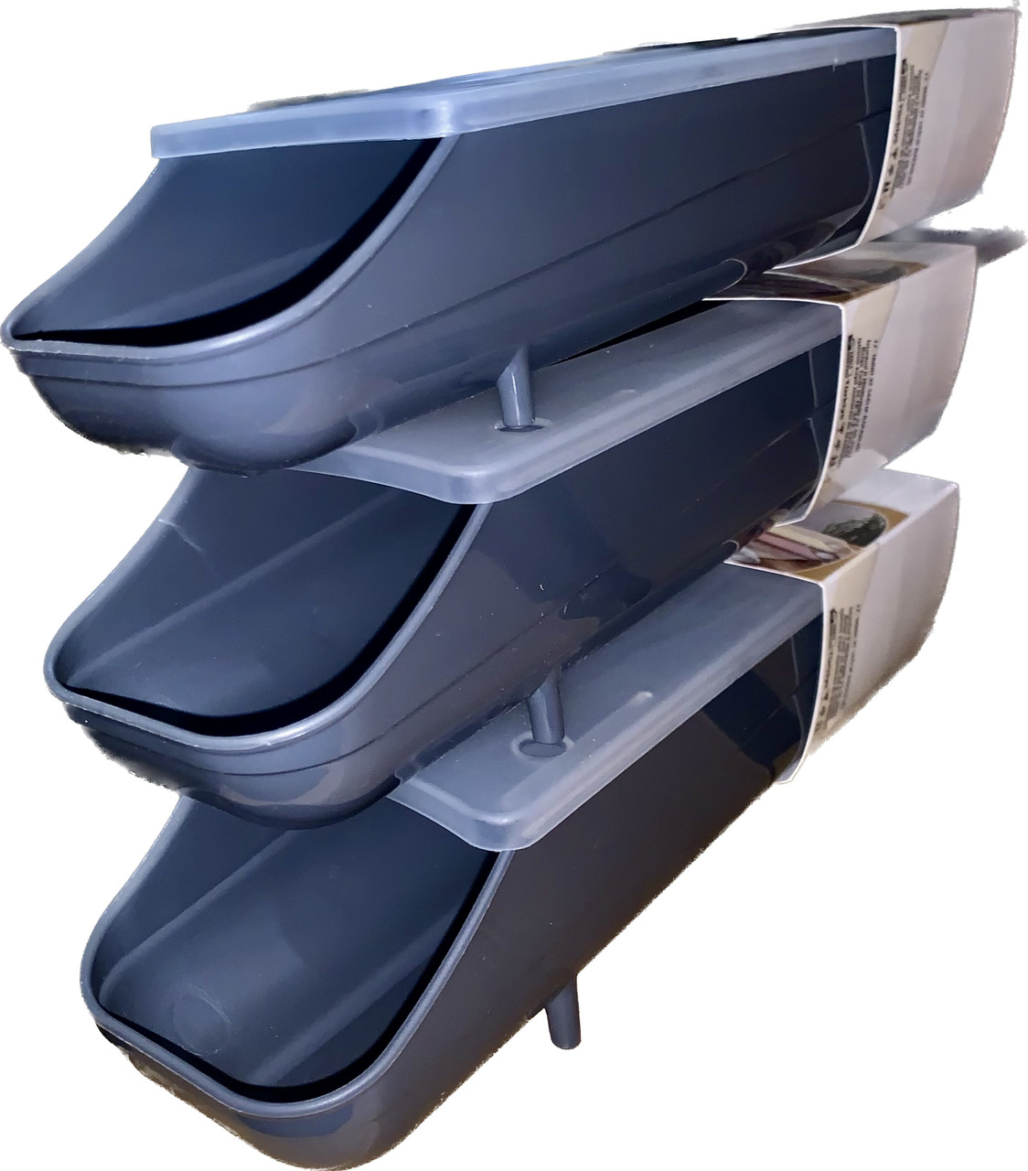 Модульний набір органайзерів для яєць dempa 3 предмети сірий, фото 1