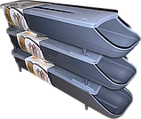 Модульний набір органайзерів для яєць dempa 3 предмети сірий, фото 2