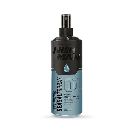 Спрей для укладання волосся з морською сіллю Nishman Texturizing Sea Salt Spray 200мл
