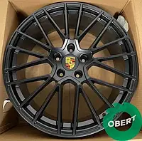 Новые разноширокие диски R22 на Porsche Cayenne Coupe New GTS