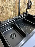 Багатофункціональна кухонна мийка МА-80 кухонна раковина з нержавіючої сталі, фото 5