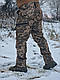 Тактичний зносостійкий костюм на флісі Soft shell піксель, фото 8