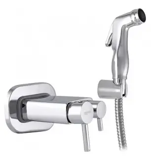 ВСТРАИВАЕМЫЙ СМЕСИТЕЛЬ ДЛЯ ГИГИЕНИЧЕСКОГО ДУША И БАЧКА ZX LR5398-1, фото 1