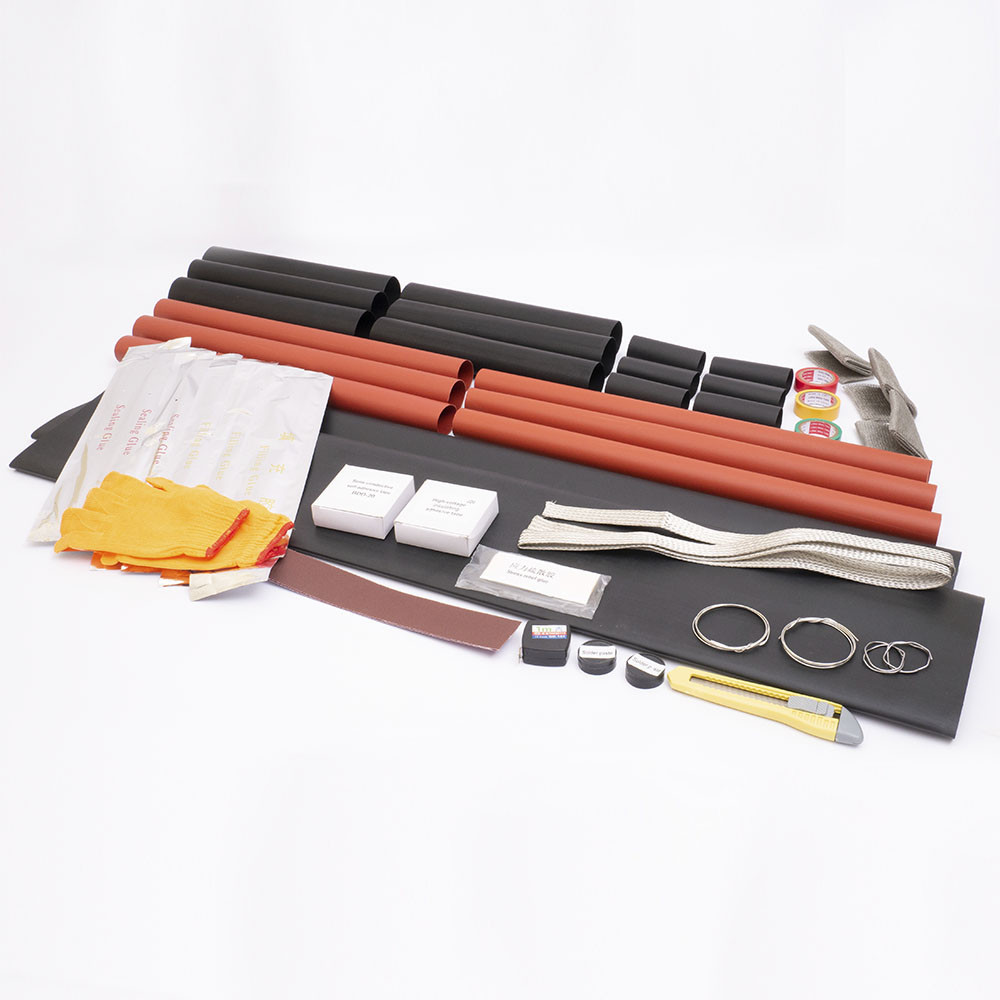 Муфта з'єднувальна термоусаджувальна до 10кВ для кабеля з пластмасовою  iзоляцiєю 3ПСт10 (150-240мм?) без, фото 1