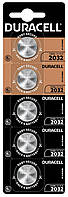 Батарейки DURACELL Lithium Cell 3V  DL2032 (5шт)