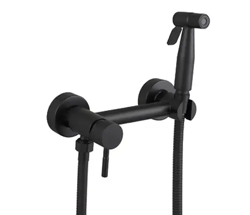 СМЕСИТЕЛЬ ДЛЯ ГИГИЕНИЧЕСКОГО ДУША ZX SUS 222 BLACK, фото 1