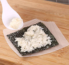 Форма для суші з рисовою лопаткою, інструмент для катання рисових кульок бенто, фото 4