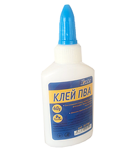 Клей ПВА 40гр. з ковпачком-дозатором Leader 357790