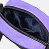 Маленька сумка крос-боді (через плече) FAMK СBs чорна/фіолетова, фото 3