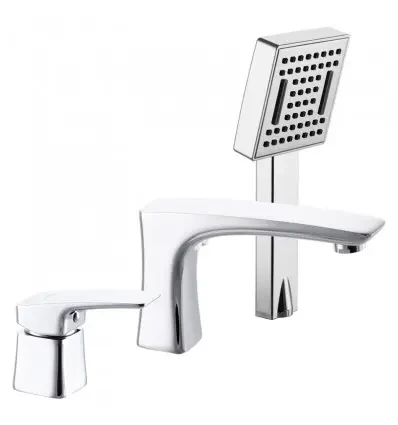 СМЕСИТЕЛЬ ДЛЯ ВАННЫ ВРЕЗНОЙ MX PREMIUM PATRICK CHR-022 (3-HOLE)