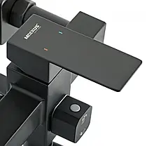 СМЕСИТЕЛЬ ДЛЯ ВАННЫ ЧЕРНЫЙ ИЗ НЕРЖАВЕЙКИ MX KUB-006 (EURO) BLACK ГЕРМАНИЯ, фото 4