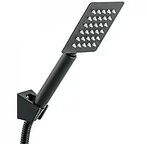 СМЕСИТЕЛЬ ДЛЯ ВАННЫ ЧЕРНЫЙ ИЗ НЕРЖАВЕЙКИ MX KUB-006 (EURO) BLACK ГЕРМАНИЯ, фото 6