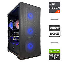 Збірка під замовлення: 2E Gaming Virtus Neo G3301N Tower NEW / AMD Ryzen 5 5600 NEW (6 (12) ядра по 3.5 - 4.4