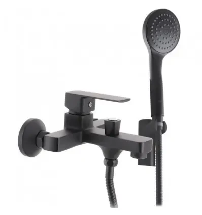 СМЕСИТЕЛЬ ДЛЯ ВАННЫ HB KUBUS 009 EURO ЧЕРНЫЙ
