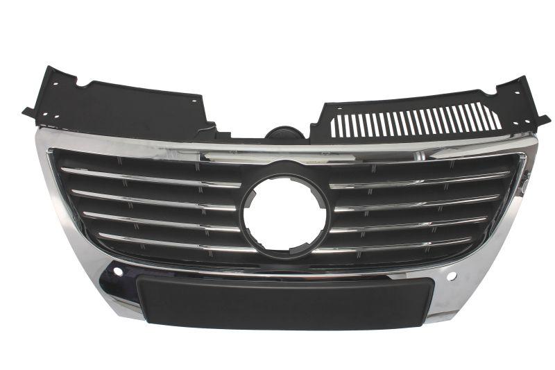 Решітка радіатора VW PASSAT B6 03.2005-11.10 (Китай/Тайвань). 3C0853651AKPWF