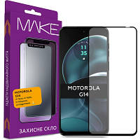 Стекло защитное MAKE Motorola G14 (MGF-MG14) arena