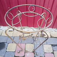 Кована підставка для квітів на 1 од, підставка для рослин металева, підставка з металу