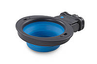 Миска складная для собак Dexas Collapsible Kennel Bowl с креплением на клетку 240 мл голубой (PW2704322194)