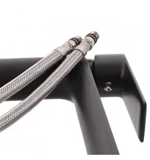 СМІСНИК ДЛЯ УМИВАЛЬНИКА HB ALEX 001 HIGH ЧОРНИЙ, фото 2