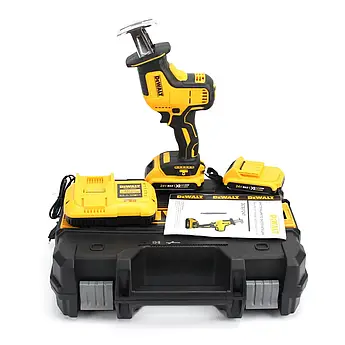 Акумуляторна шабельна пила DeWalt DCS312NT (24V, 4 A) Акумуляторна ножівка Деволт