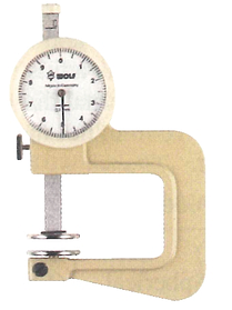 Товщиномір індикаторний ТР 0-20 мм, глибина 20 мм, ціна поділки 0.1 мм, IDF(Італія)