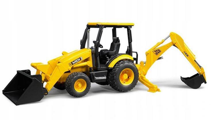 Іграшка екскаватор навантажувач Bruder 02427 JCB MIDI CX