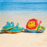 Дитячий надувний круг Тукан 89х56 см Надувні круги, платформи для моря пляжу, для дітей, тварини, фото 7