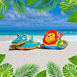 Дитячий надувний круг Тукан 89х56 см Надувні круги, платформи для моря пляжу, для дітей, тварини, фото 10