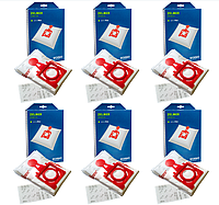 Комплект мешков (24 шт.) совместимый с пылесосами Zelmer ZMB03K Worwo