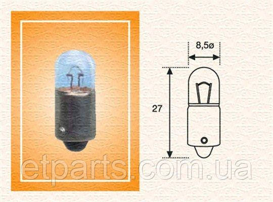 Автолампа T4W 4W 24V BA9S