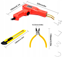 Паяльник імпульсний для пластику Totalstore, 50 Вт, 400°C, 200 шт, фото 4